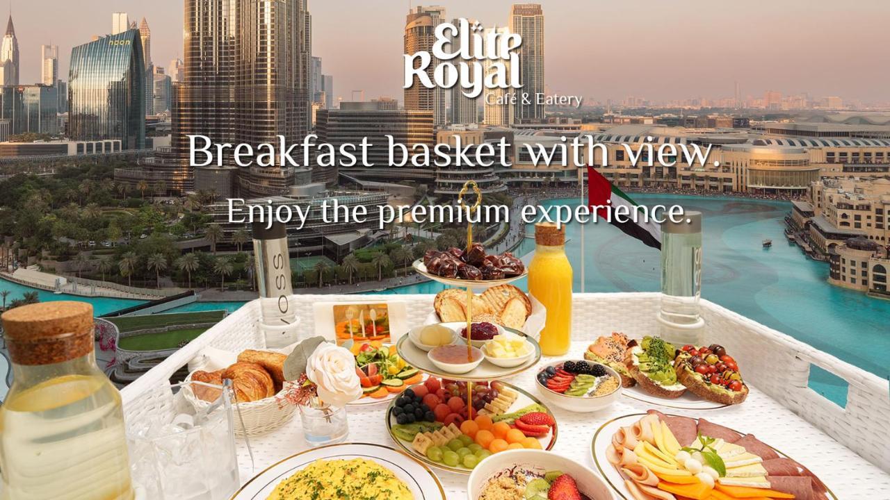 Elite Royal Apartment - Full Burj Khalifa & Fountain View - 2 Bedrooms And 1 Open Bedroom Without Partition Dubai Exterior photo