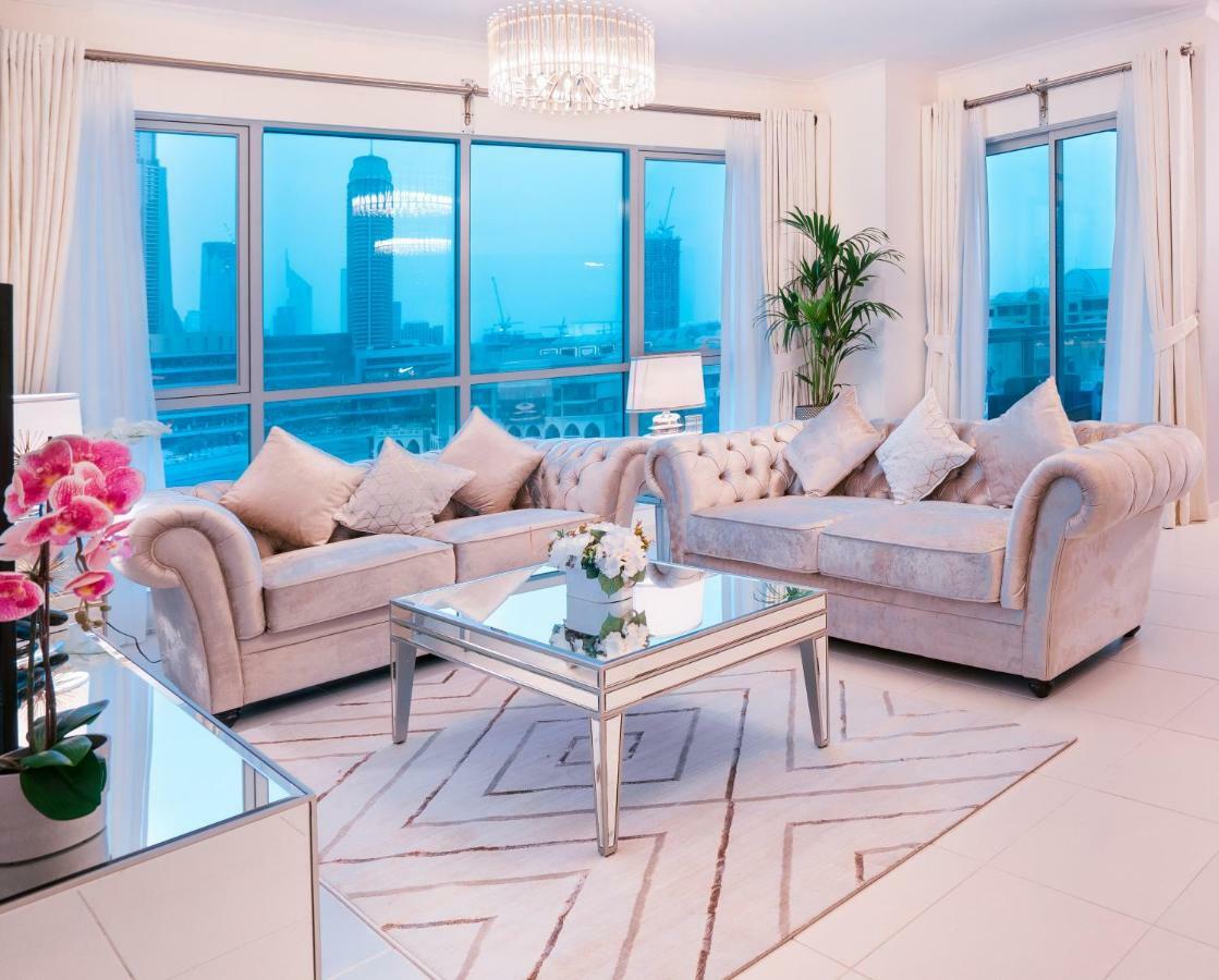 Elite Royal Apartment - Full Burj Khalifa & Fountain View - 2 Bedrooms And 1 Open Bedroom Without Partition Dubai Exterior photo